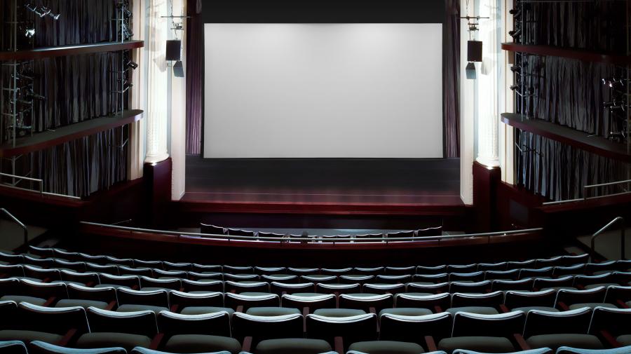 Large Studio Electric Cinema Projection Screens